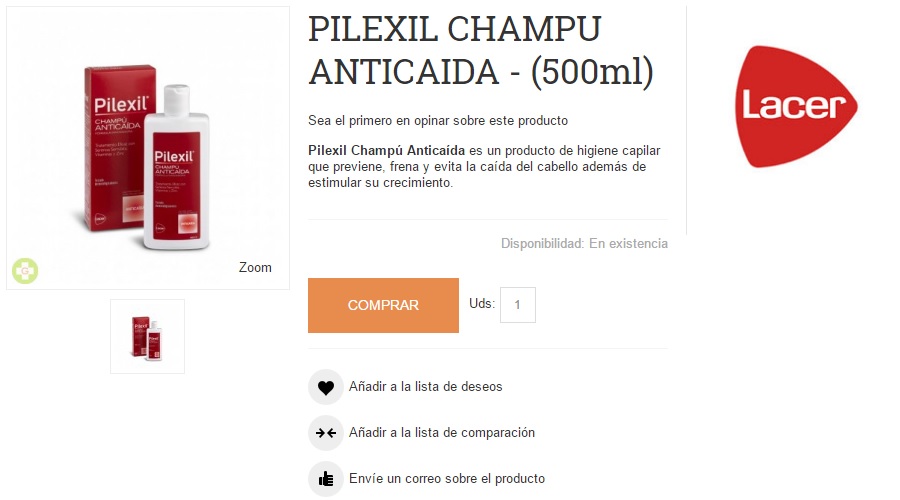 Pilexil Champú Anticaída
